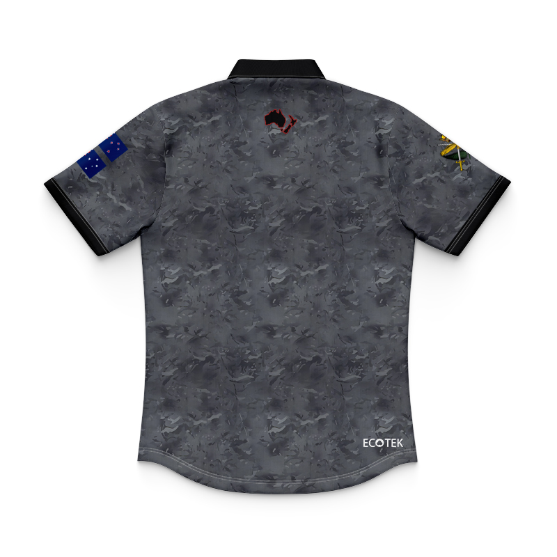 Kid's NRL New Zealand Warriors 2025 ANZAC Polo Shirt