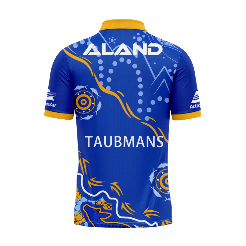 NRL Parramatta Eels 2024 Indigenous Polo Shirt