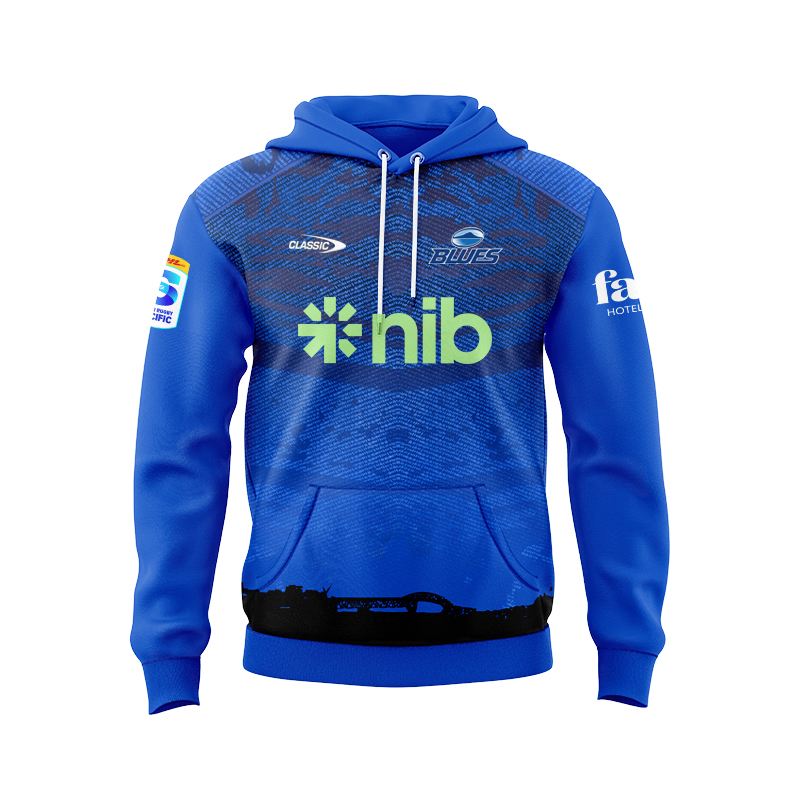 Auckland Blues Super Rugby 2025 Home Hoodie