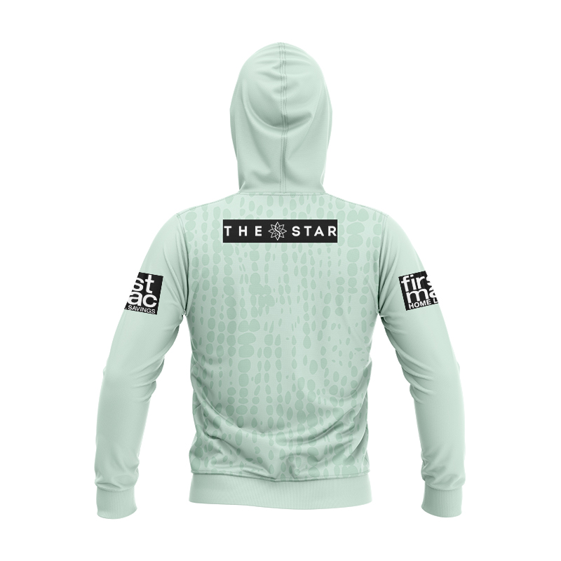 Kid's NRL Brisbane Broncos 2025 Mint Training Hoodie