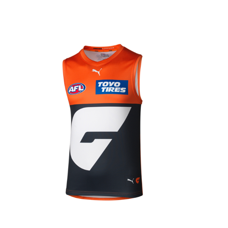 AFL GWS Giants 2024 Home Guernsey