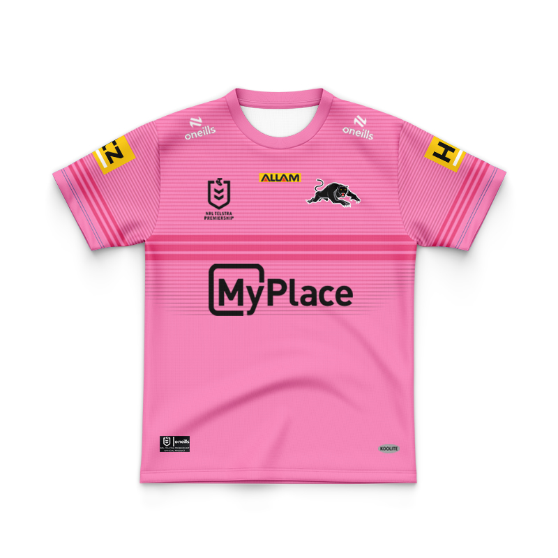 Kid's NRL Penrith Panthers 2025 Away Jersey