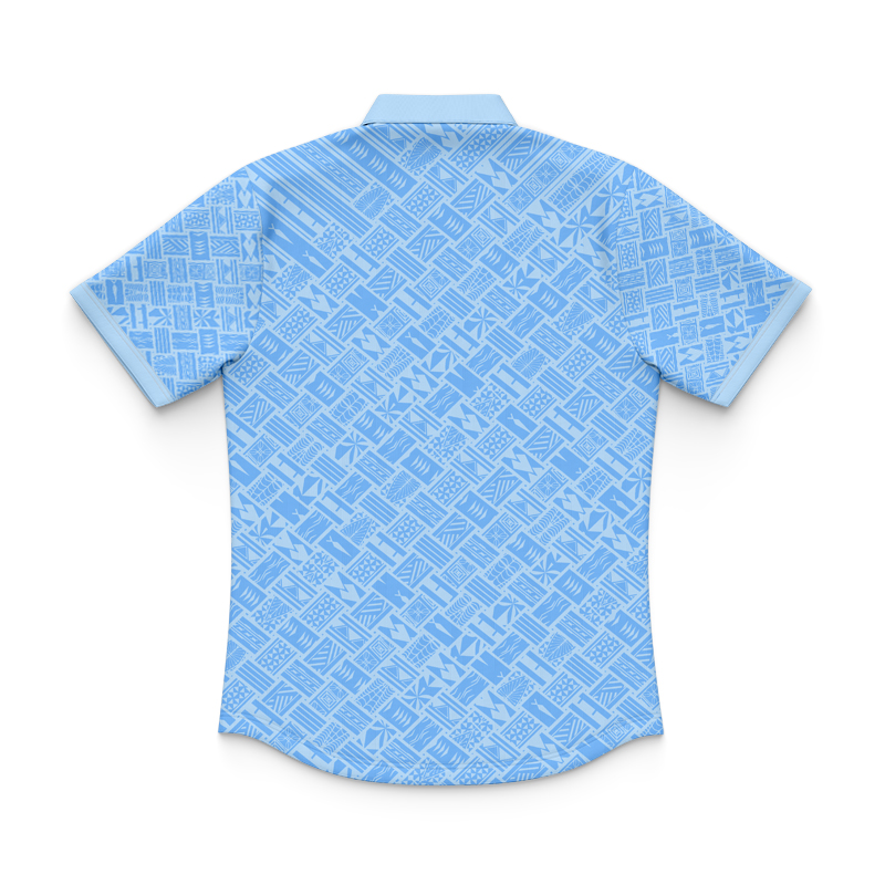 Kid's NRL New Zealand Warriors 2025 Dynasty Pasifika Polo Shirt