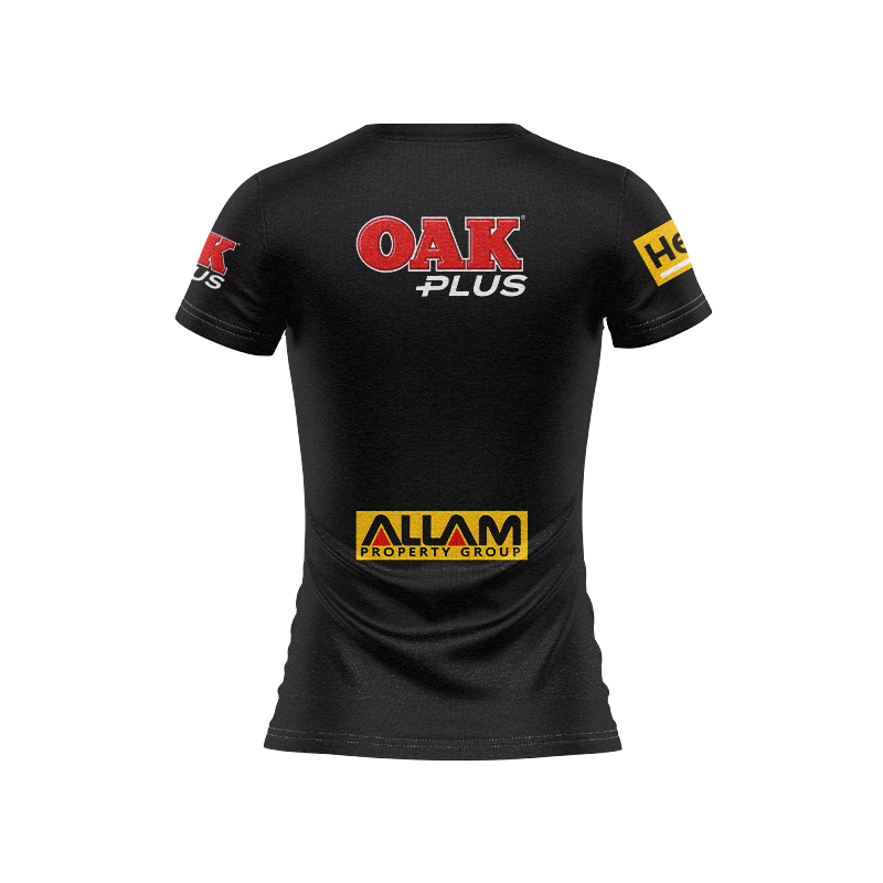 Women's NRL Penrith Panthers 2025 Black Training Jersey