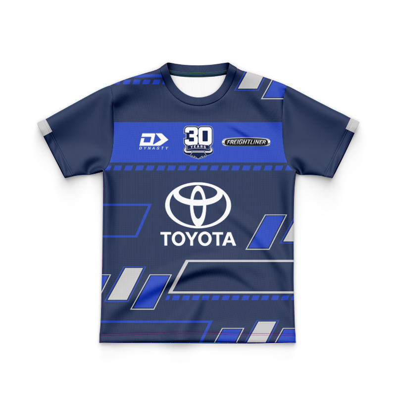 Kid's NRL North Queensland Cowboys 2025 Navy Training Jersey