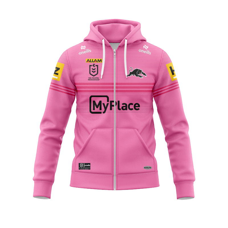 NRL Penrith Panthers 2025 Away Zipper Hoodie