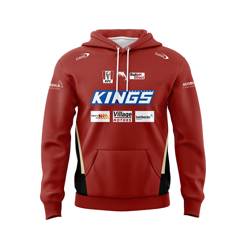 NRL Dolphins 2024 Red Training Hoodie