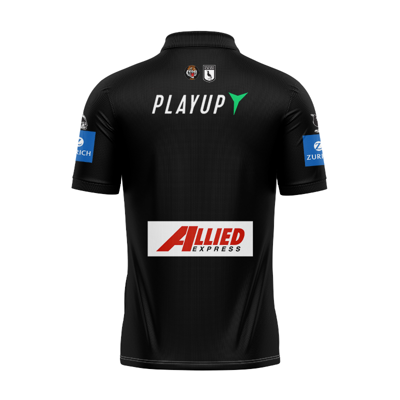 NRL Wests Tigers 2025 Home Polo Shirt