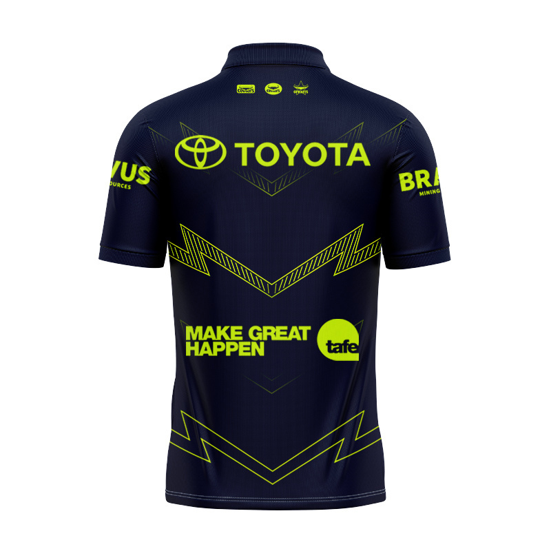 NRL North Queensland Cowboys 2025 Northern Lights(Non-luminous) Polo Shirt