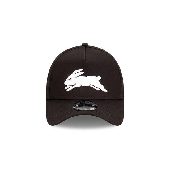 NRL South Sydney Rabbitohs Black Embroidered Logo Cap 2025