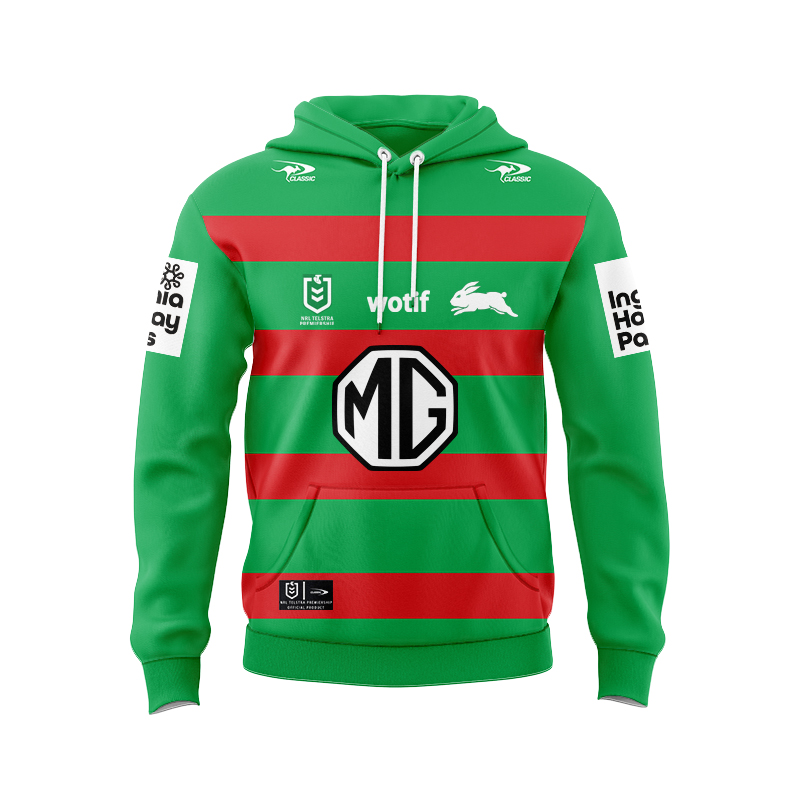 NRL South Sydney Rabbitohs 2024 Away Hoodie