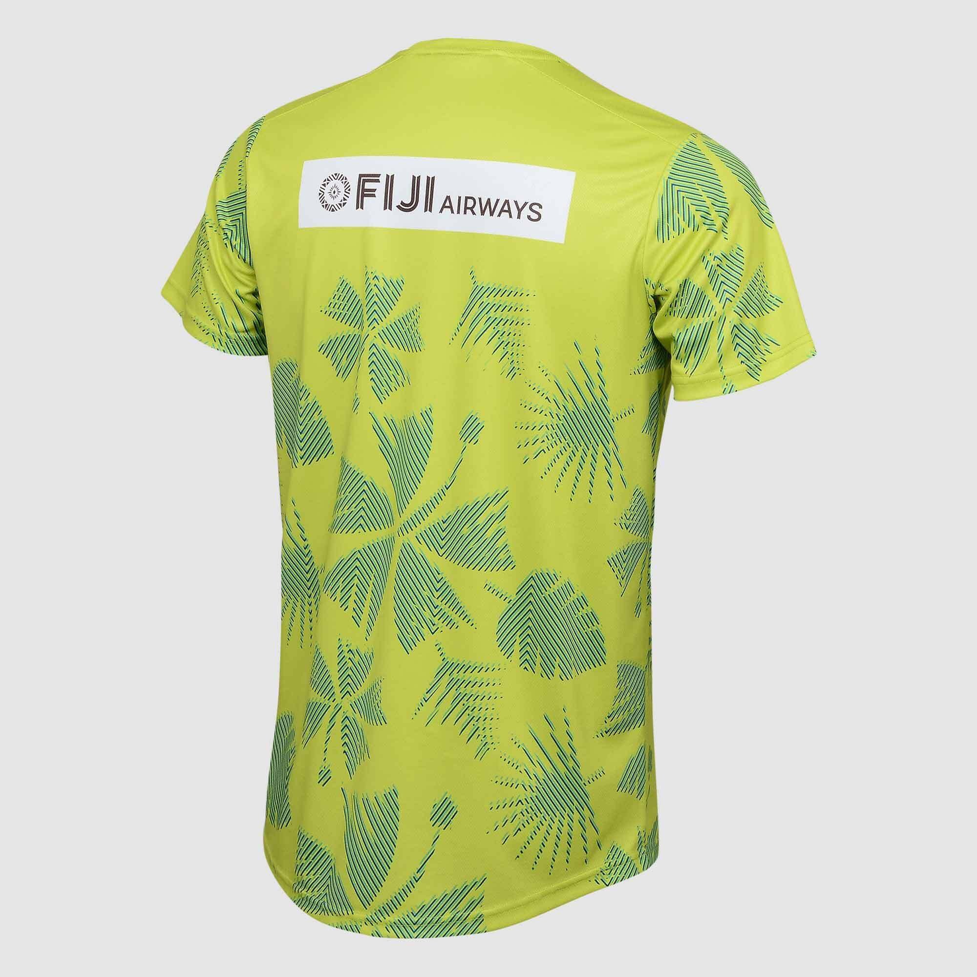 Fijian Drua Super Rugby 2024 Training Jersey Yellow