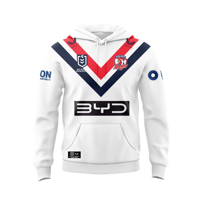 NRL Sydney Roosters 2025 Away Hoodie