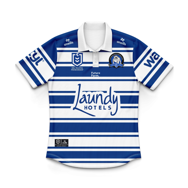 Kid's NRL Canterbury-Bankstown Bulldogs 1935 Retro Polo Shirt