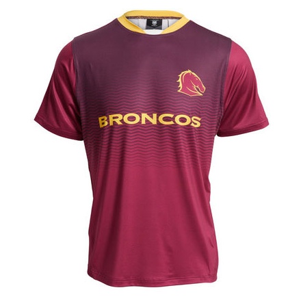 NRL Brisbane Broncos 2025 Training Jersey