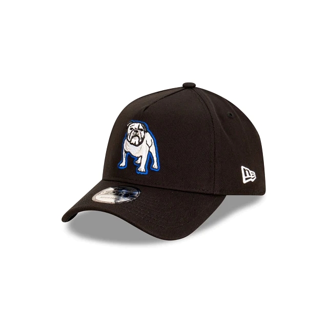 NRL Canterbury-Bankstown Bulldogs Black Embroidered Logo Cap 2025