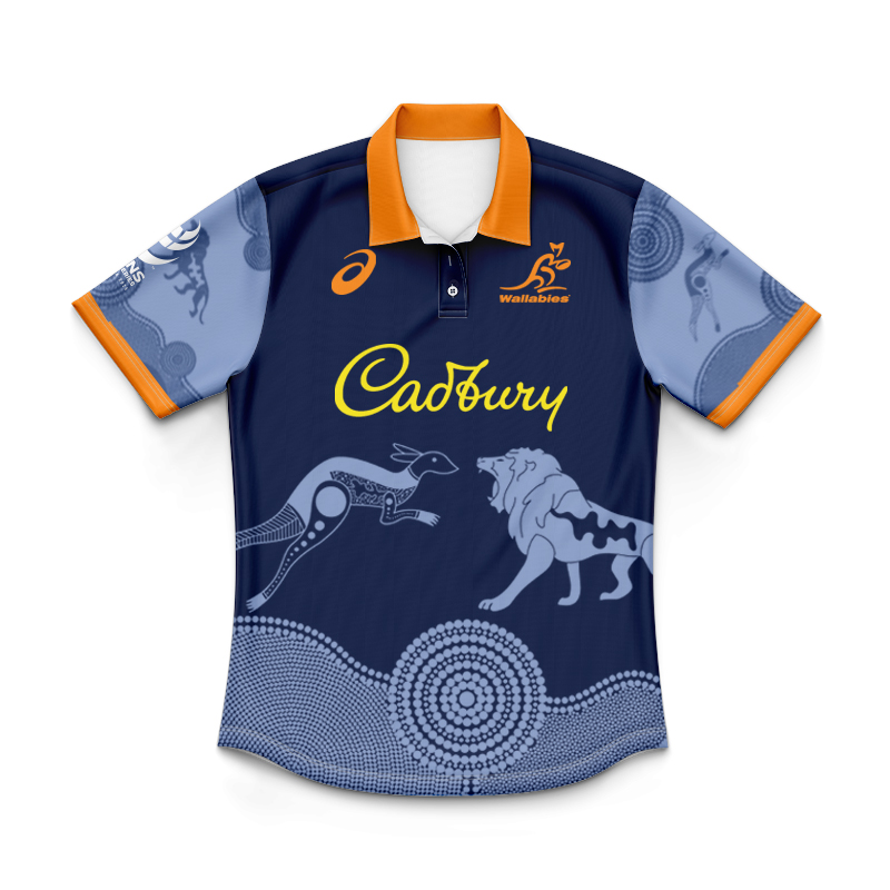 Kid's Australian Wallabies 2025 Training Polo Shirt
