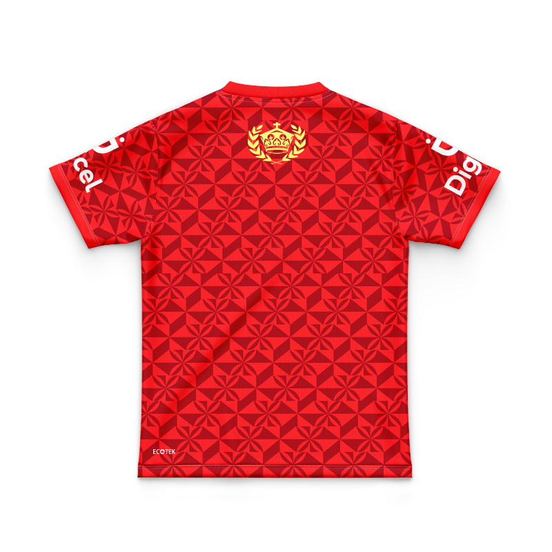 Kid's Tonga Rugby League 2024 Home Jersey
