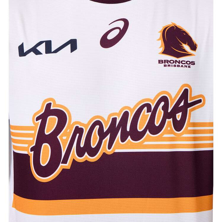 NRL Brisbane Broncos 2025 Run Out Jersey