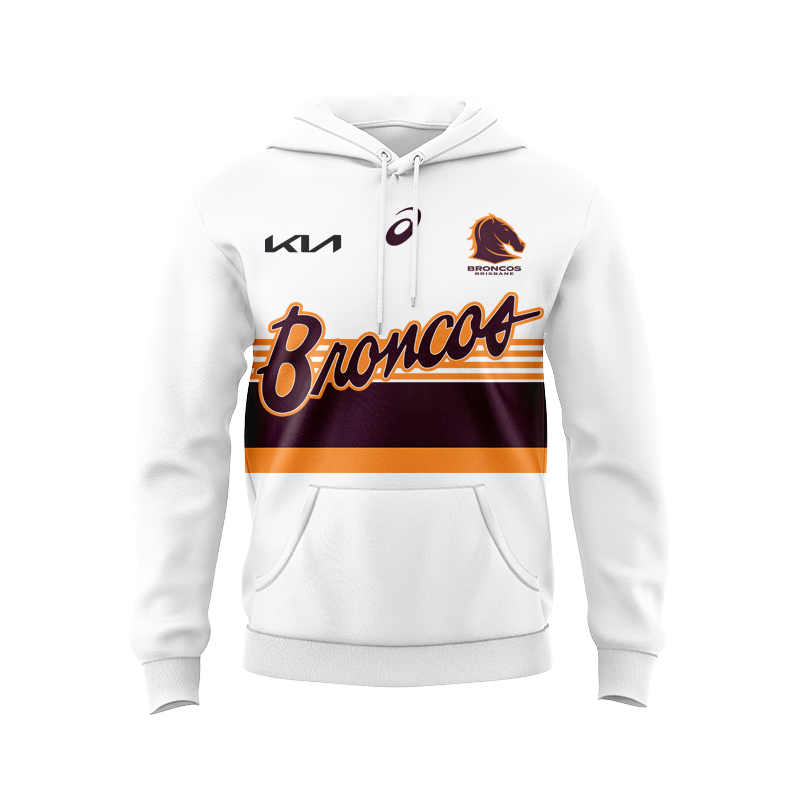 NRL Brisbane Broncos 2025 Run Out Hoodie