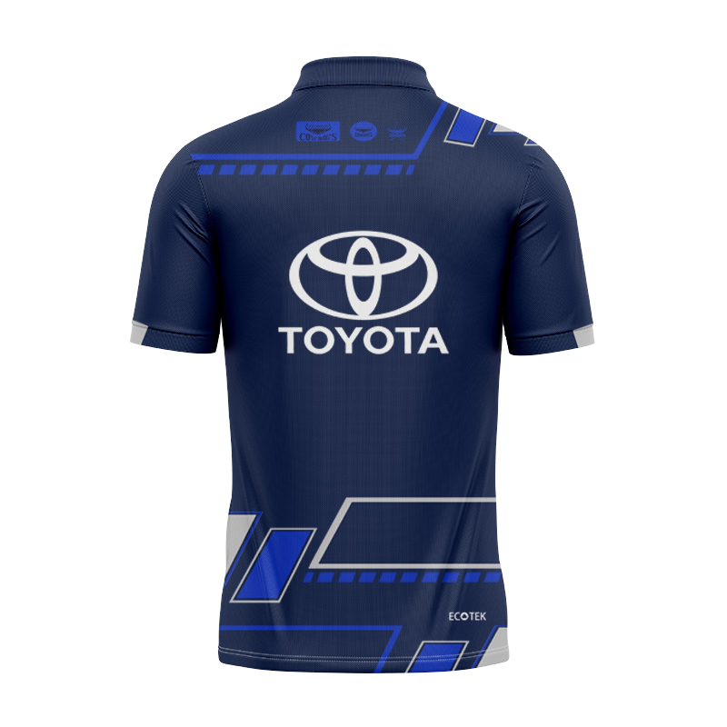 NRL North Queensland Cowboys 2025 Navy Training Polo Shirt