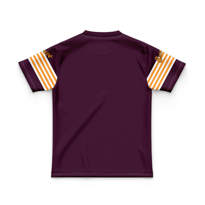 Kid's NRL Indigenous Maroon Retro Jersey