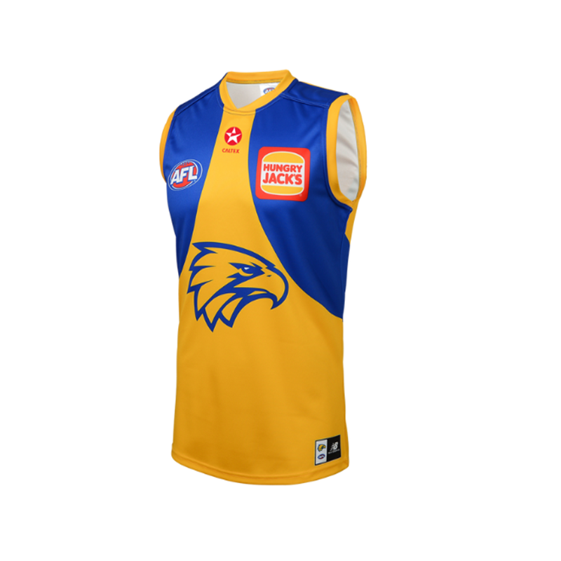 AFL West Coast Eagles 2024 Away Guernsey