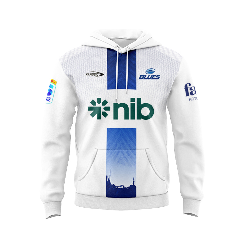 Auckland Blues Super Rugby 2025 Away Hoodie