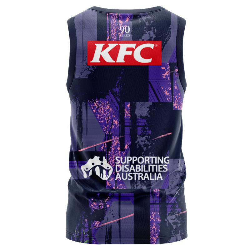 NRL Canterbury-Bankstown Bulldogs 2025 Captains Run Singlet