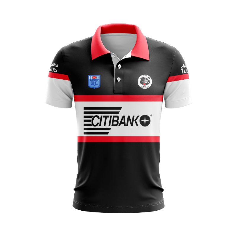 North Sydney Bears 1992 Retro Polo Shirt