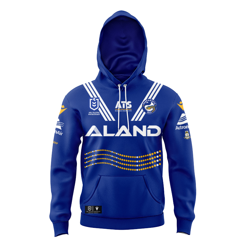 Kid's NRL Parramatta Eels 2024 ANZAC Hoodie