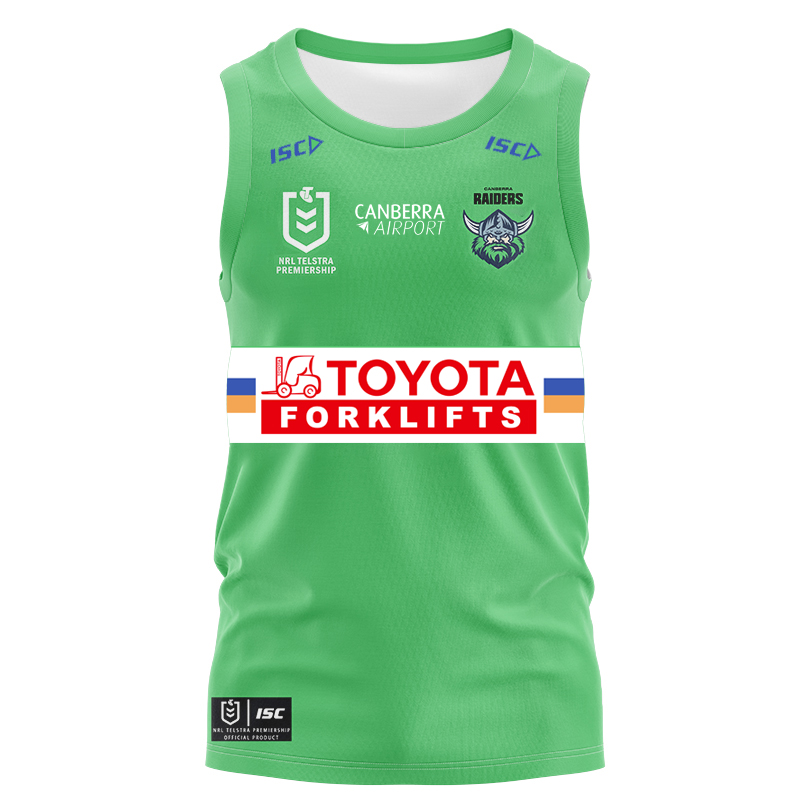 NRL Canberra Raiders 2025 Home Singlet