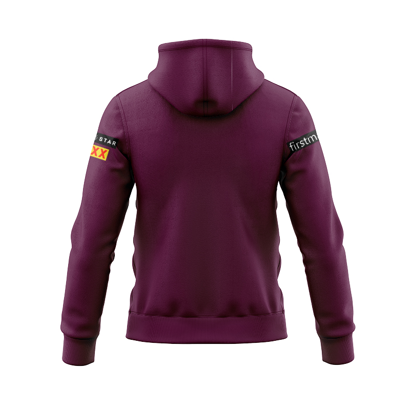 NRL Brisbane Broncos 2024 Member Zipper Hoodie