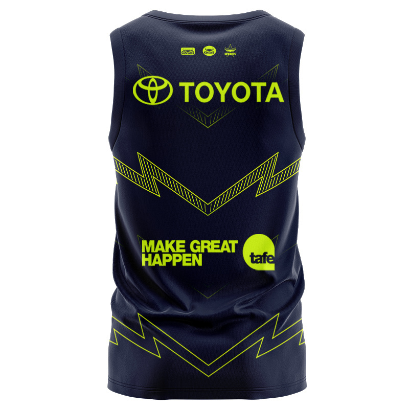 NRL North Queensland Cowboys 2025 Northern Lights(Non-luminous) Singlet