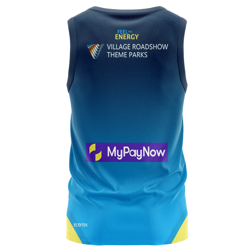 NRL Gold Coast Titans 2025 Home Singlet