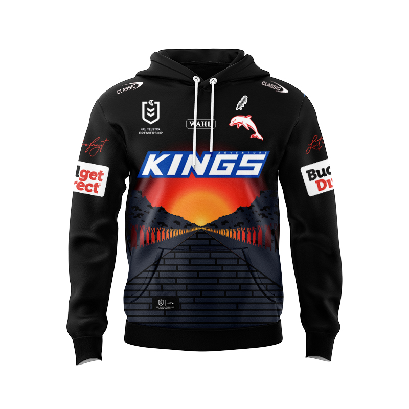 NRL Dolphins 2025 ANZAC Hoodie