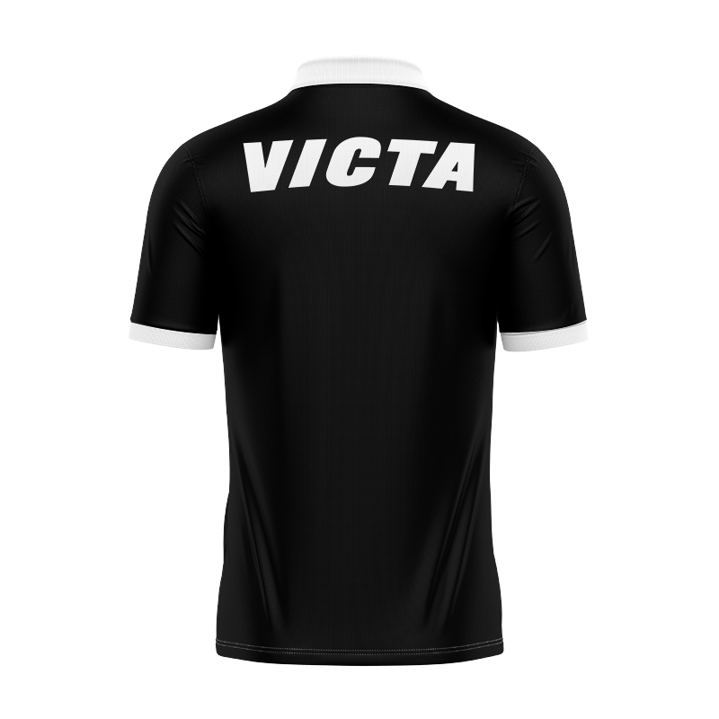 Western Suburbs Magpies 1978 Black Retro Polo Shirt