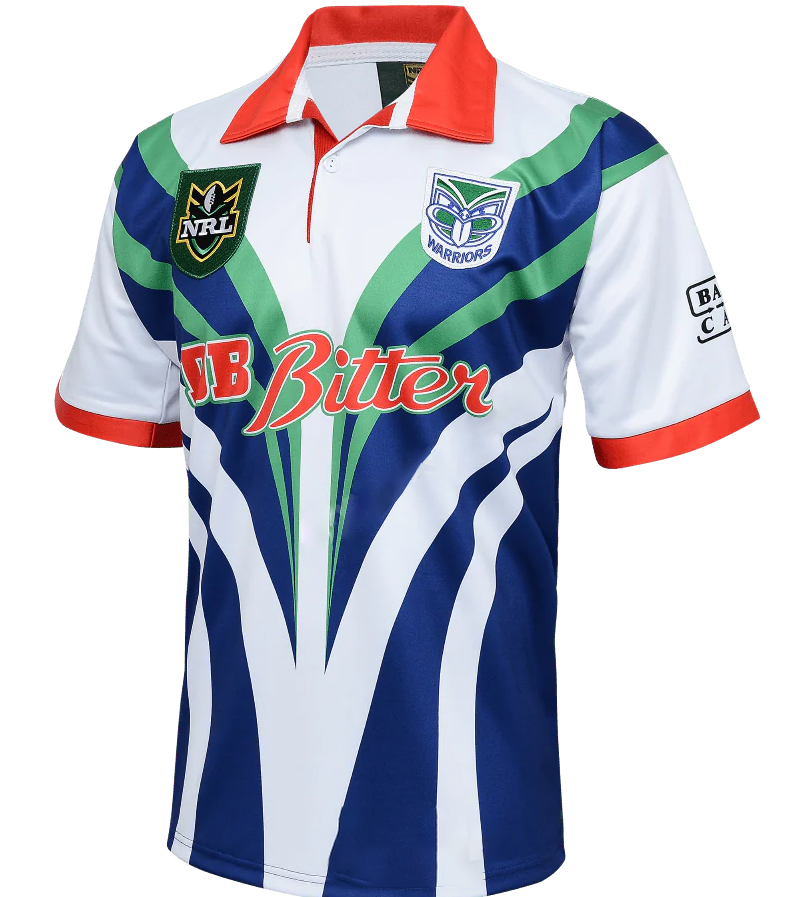 NRL New Zealand Warriors 1998 Retro Polo Shirt