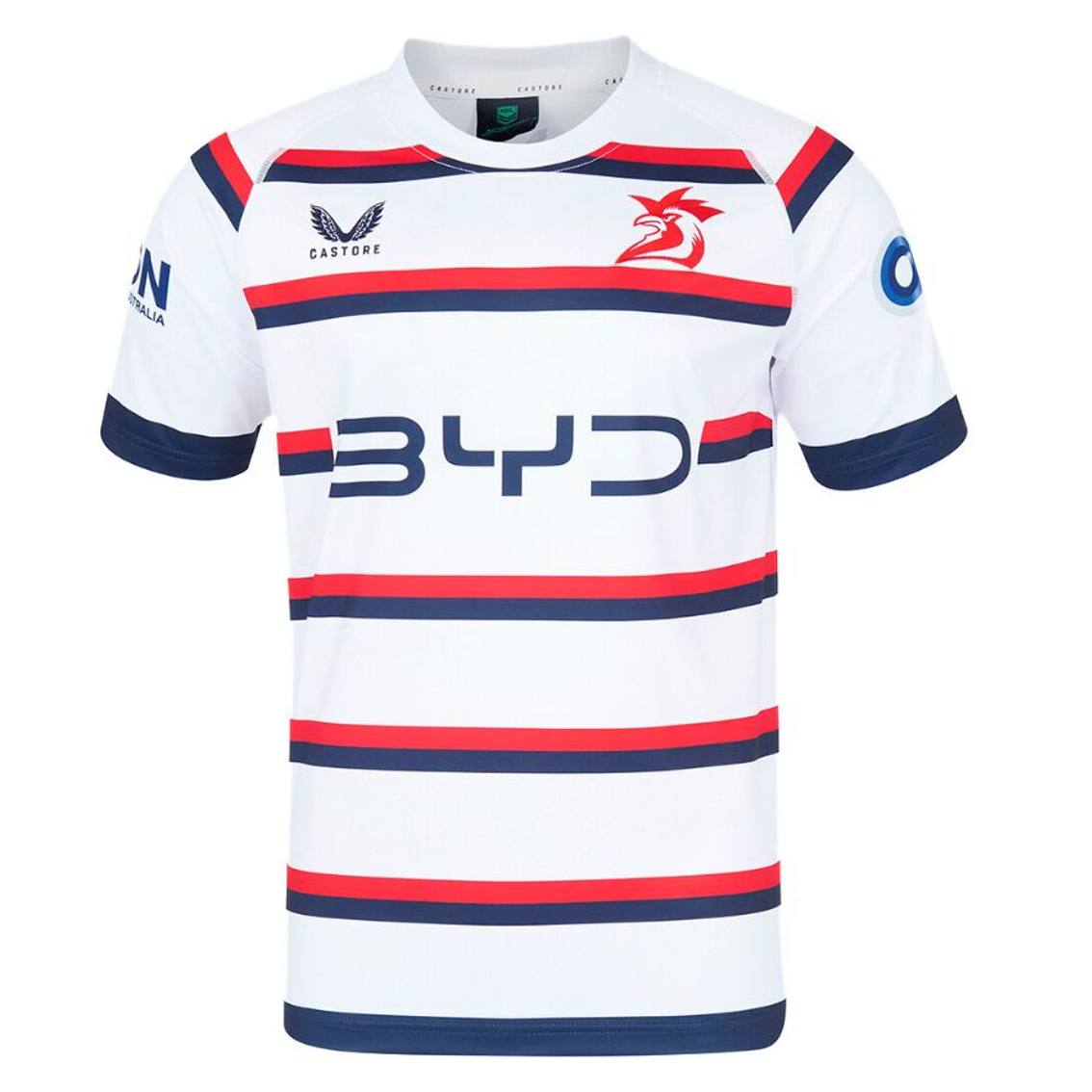 NRL Sydney Roosters 2025 White Training Jersey