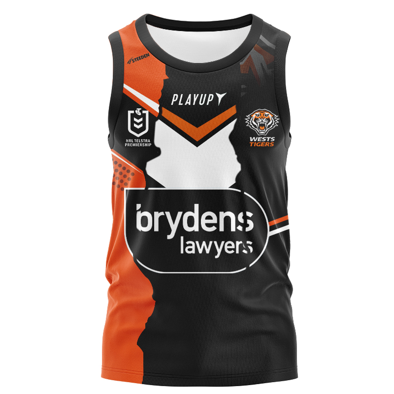 NRL Wests Tigers 2024 Mix Singlet