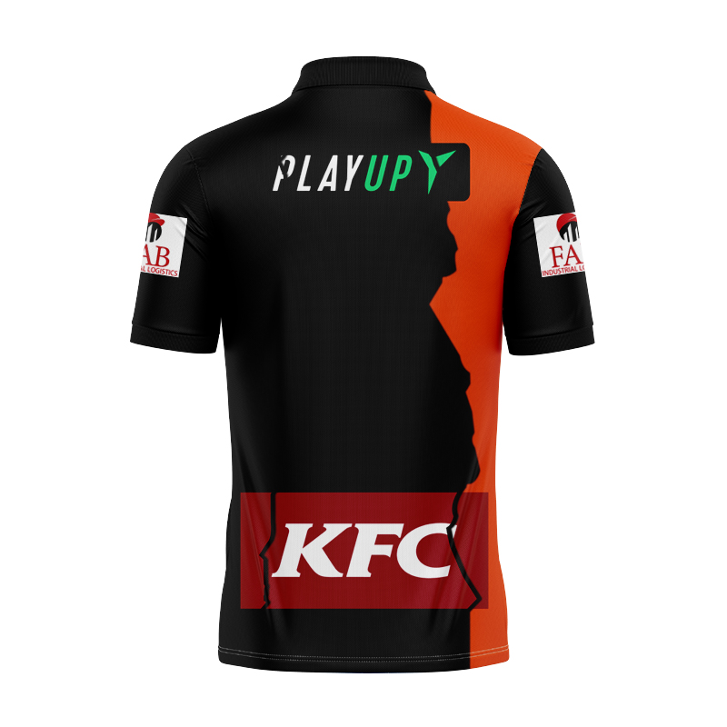 NRL Wests Tigers 2024 Mix Polo Shirt
