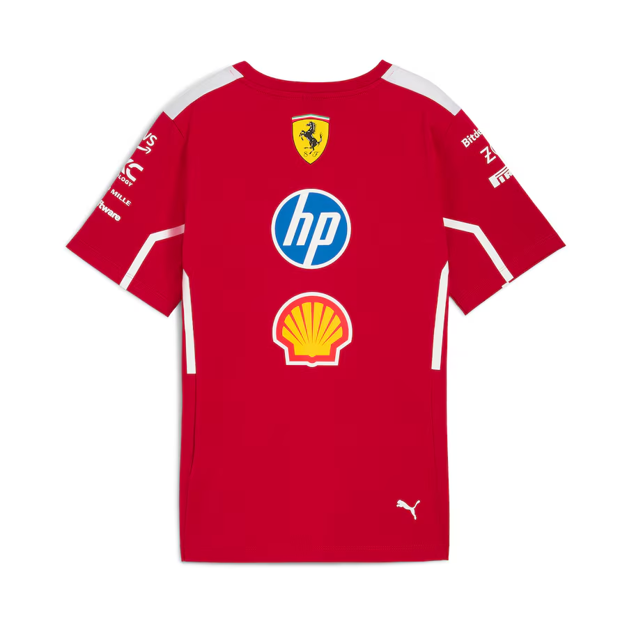 Ferrari F1 2025 Round Neck T-shirt Mens