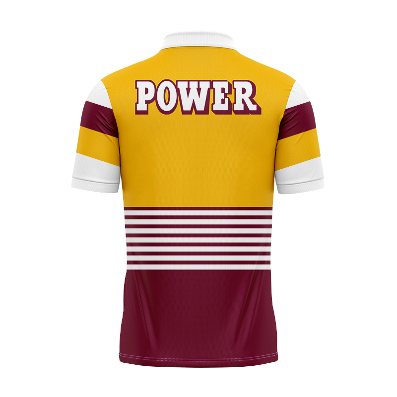 NRL Brisbane Broncos 1988 Retro Polo Shirt