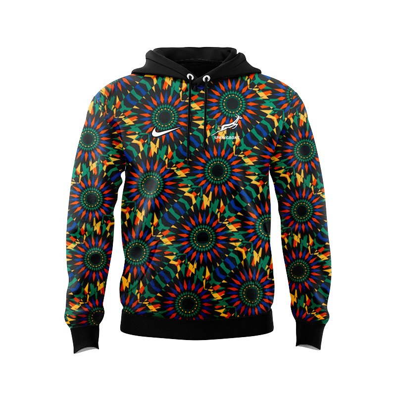 South Africa Springboks 2025 Pre-Match Hoodie