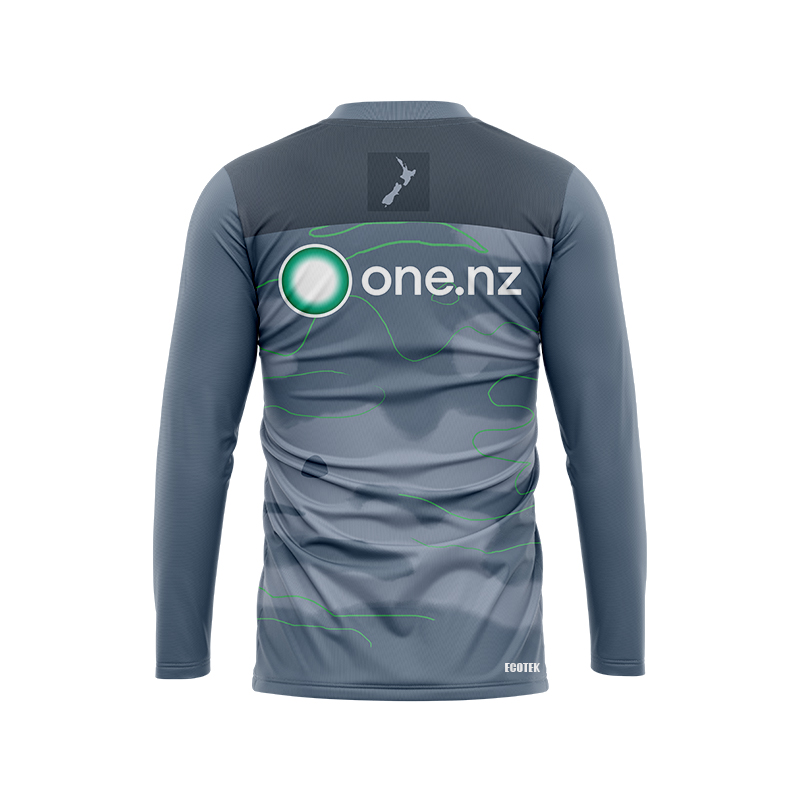 NRL New Zealand Warriors 2024 Long Sleeve Training Jersey