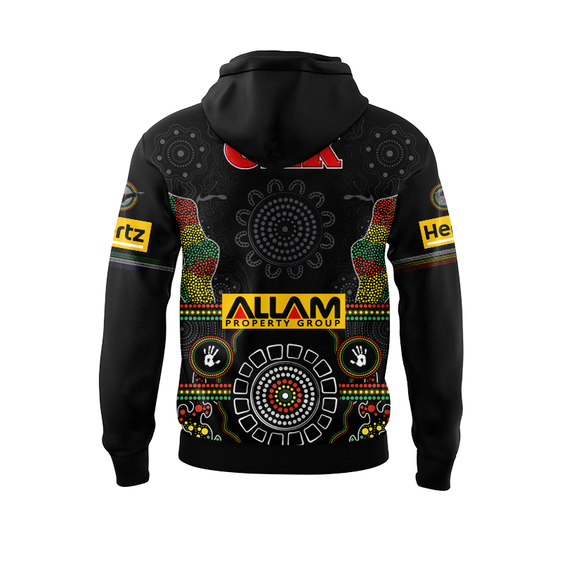 NRL Penrith Panthers 2025 Indigenous Hoodie