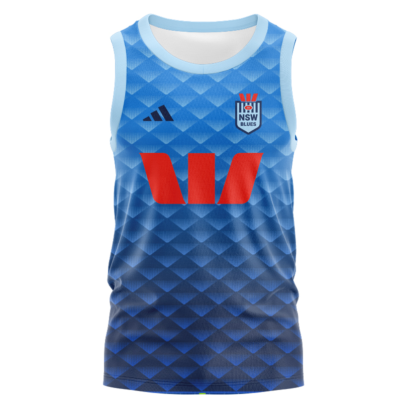 NSW Blues 2025 Performance Singlet