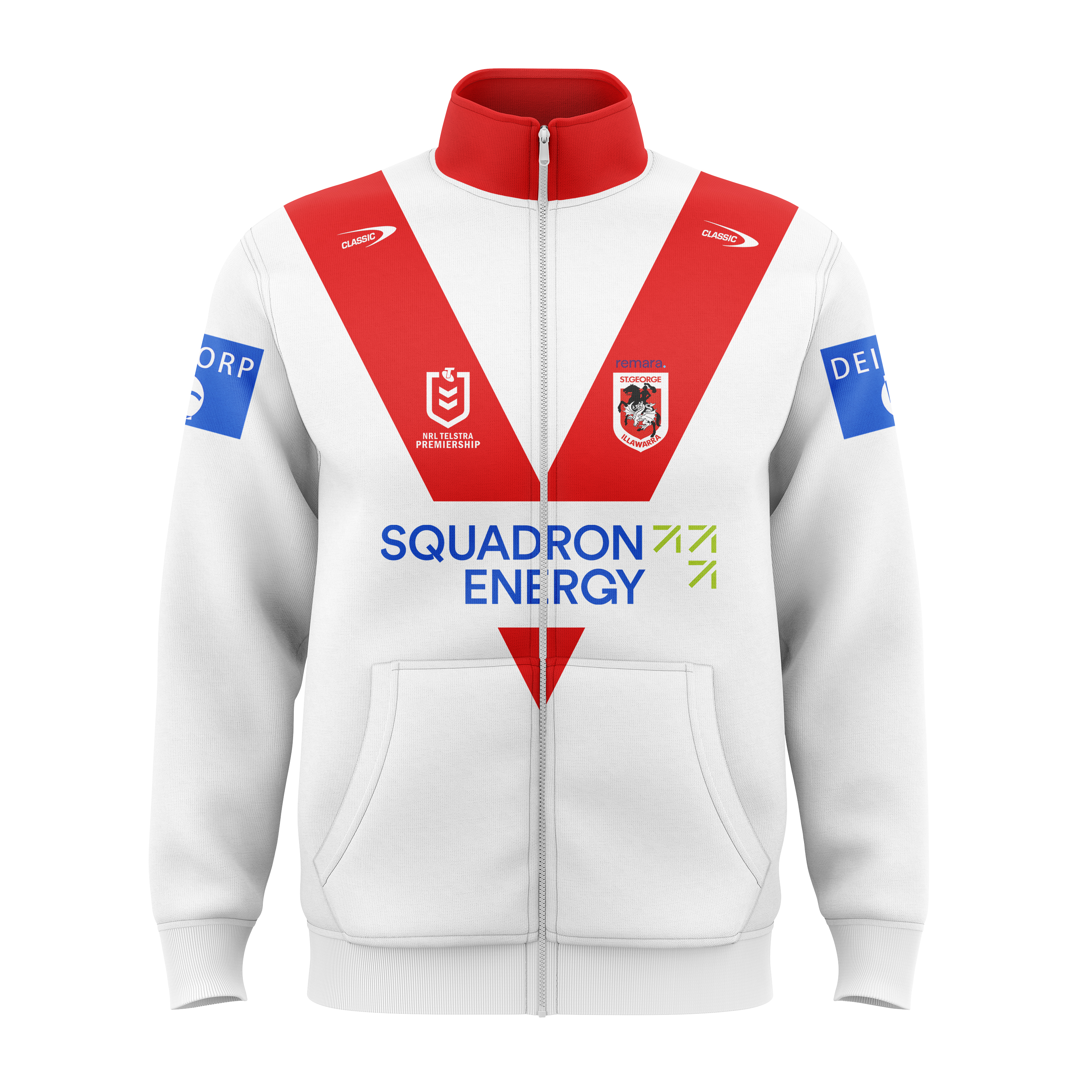 NRL St George Illawarra Dragons 2025 Home Jacket
