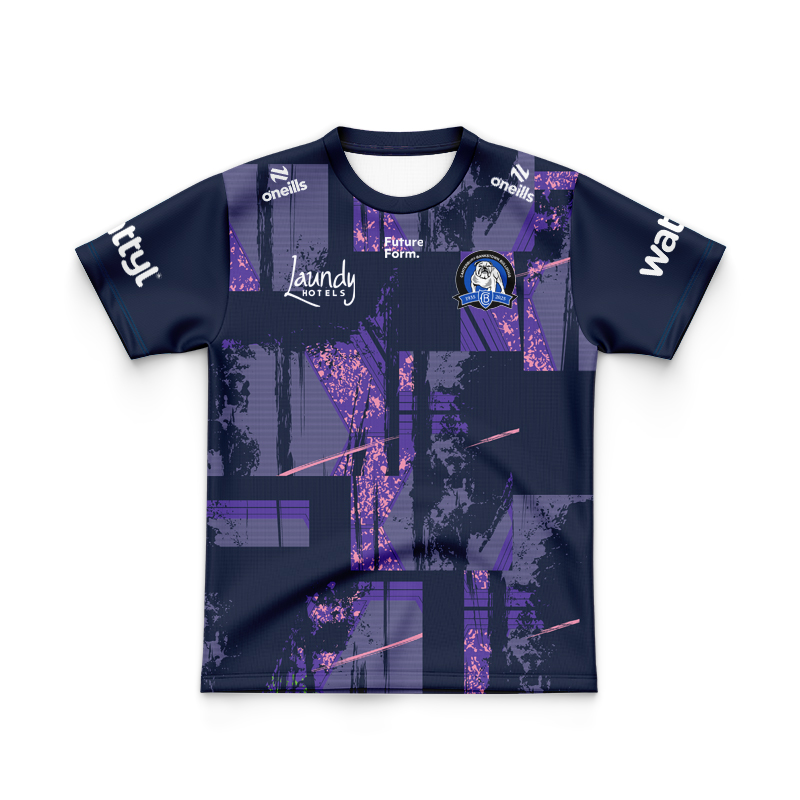 Kid's NRL Canterbury-Bankstown Bulldogs 2025 Captains Run Jersey