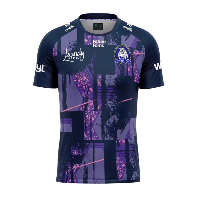 NRL Canterbury-Bankstown Bulldogs 2025 Captains Run Jersey